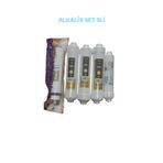alkalix su arıtma filtresi 5'li Set 80 gpd membran lı ( NSF FDA ) ONAYLI