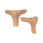 Alkan Ahşap Lukens Kanepe Ayakları 15 cm 1.adet