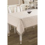 Alkan Homes Alkanhomes Güpürlü Dertsiz Kdk Masa Örtüsü - 160 x 220 cm - Cappucino