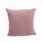 Alkan Homes Çift Taraflı X43x43 cm Pudra Rengi Kadife Dokulu Yastık Kırlent Kılıfı