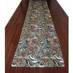 ALKAN HOMES Dijital Baskılı Dekoratif Runner (Leopard desenli)