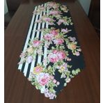 ALKAN HOMES Gül Desenli Dekoratif Runner AH-19639743187110