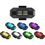 Alkan Mini Kablosuz Çakar Lamba Kablosuz 7 Renk Çakarlı Lamba LED Araba Motosiklet Bisiklet Drone