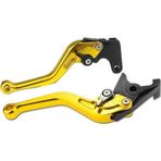 Alkan Pcx Spor Manet Takım Sarı Ayarlanabilir Gold Fren Kol Takımı