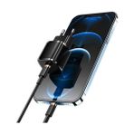 Alkar Ticaret 20W Usb-C Mini Pd Hızlı Şarj Cihazı Güç Adaptörü ve 1 Metre Hızlı Şarj ve Data Kablosu L23 - Tct-01 - 00-Siyah - Beyaz