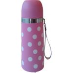 Alkasaz Sema Baby Puantiyeli Bebek Termosu 350 ml - Pembe