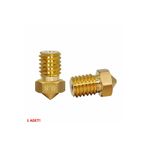 Alkatronik 0.8mm x 1.75MM M6 Prinç Nozzle 3D Yazıcı Printer 1.75MM Filament Uyum Mk8 Cr-10 CR-10S Ender 3