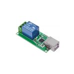 Alkatronik 1 Kanal Usb Röle Kontrol Modülü Bilgisayardan Cihaz Açma Kapama Hid Usb No Nc 220v 10a Uyumlu