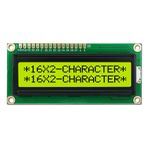 Alkatronik 1602a 2x16 Yeşil Karakter Lcd Modül Display Ekran 5v Beyaz Arka Işık 16x2 16 X 2 Standart Sol Üst