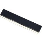 Alkatronik 20 Pin Tek Sıra Dişi Header 180 Derece 1X20 Pin 2.54MM Soket Konnektör Breadboard Pcb Devre Bağlantı