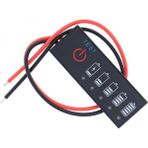 Alkatronik 2S Pil Kapasite Göstergesi 2S Li-Ion Hobi Robotik Dıy Power Bank Led Panel Lityum Batarya Akü Seviy