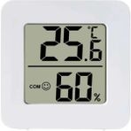 Alkatronik 45MM Mini Nem Sıcaklık Ölçer Hava Durumu Isı Gösterge Dijital Ekran Termometre Ev Oda Ofis Kuluçka