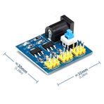 Alkatronik-5V 3.3V - 2 Çıkışlı Voltaj Düşürücü Güç Kaynağı Modülü Giriş 12V