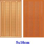 Alkatronik 5X10CM Pertinaks Delikli Plaket Tek Yüzlü Pcb Proto Pcb Prototip Elektronik Devre Deney Kartı Pcb