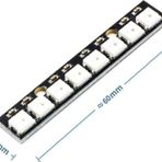 Alkatronik 8 Bit Neopixel Ws2812b 5050 Rgb Led Modül 8’li 5050 Adreslenebil