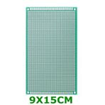 Alkatronik-9X15Cm Proto Pcb Pertenaks Prototip Deney Kartı Delikli Plaket