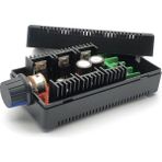 Alkatronik Hız Kontrol Devresi 0/100% Pot Kontrollü Pwm Ayarlanabilir Voltaj Mod 40A 50V DC Motor Sürücü Kutulu
