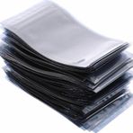 Alkatronik Kilitli Antistatik Poşet 10X15cm 100 Adet Şeffaf Su Toz Geçirmez Koruyucu Esd Metalize Torba Çanta