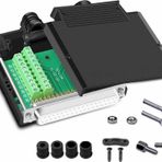 Alkatronik Kutulu DB25 To Dip Adaptör Dişi Terminal Soket 25 Pin D-Sub Paralel Port Haberleşme Uart Dc 3V 5V