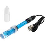 Alkatronik Ph Elektrot Sensör Probu E201-1C Sıvı Su 0-14PH Algılayıcı Bnc