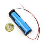 Alkatronik-Tekli 1 Li 18650 Pil Yuvası Kablolu Tutucu 3.7V Pil Şarj Kutusu