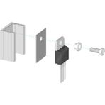 Alkatronik TO220 Aluminyum Soğutucu Set Radyatör Entegre Transistör Mosfet