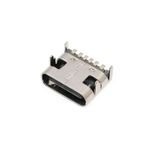 Alkatronik Type-C Usb Soket 6 Pin Smd USB 3.1 Cep Telefonu Elektronik Cihaz Usb Port Konnektör Şarj Soketi Dişi