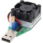 Alkatronik USB 15W 3.7V 13V 0.15A/3.0A Elektronik Yük/deşarj Kartı Fan Soğutuculu Pil Akü Kapasite Deşarj Test