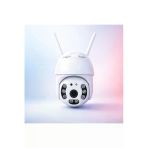 ALKESE 2MP TEK KAMERALI PTZ WIFI KAMERA YAPAY ZEKA DIŞ CEPHE KABLOSUZ AKILLI GÜVENLİK KAMERASI