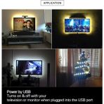 Alkese Gün Işığı "3m" Sarı Şerit LED Tv Arkası Tavan Içi Özel Günler Parti Kutlama Araç Içi Dolap Içi Led Işık Aydınlatma - 350 cm