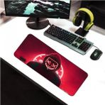 Alkese HACKER Desenli Dikişli Kaydırmaz Tabanlı Speed Ver. 70x30 cm Cosmic Oyuncu Mouse Pad