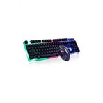 Alkılıç Işıklı Oyuncu Klavye Ve Mouse Seti Gaming Set Pg 8017