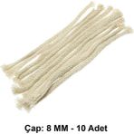 Alkol Lambası - İspirto Ocağı Fitili - A Çap: 8 mm / 10’lu Paket