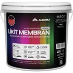 Alkoru 13 kg Kırmızı Likit Membran Su Yalıtım Malzemesi İç ve Dış Mekan Uyumlu