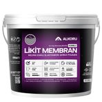ALKORU Gri Kumlu Likit Membran Renkli Reçine Esaslı Sıvı Su Yalıtım Malzemesi (5, Kilogram)