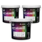 Alkoru Gri Likit Membran Renkli Reçine Esaslı 3x13 kg Sıvı Su Yalıtım Malzemesi