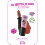 All About Color Matte Lipstick Nemlendirici Mat Ruj - 502 My Empire - Turuncu