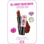All About Color Matte Lipstick Nemlendirici Mat Ruj - 509 Ruby Reing - Bordo