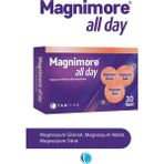 All Day Magnezyum 30 Tablet Sitrat Malat Bisglisinat Vitamin B6 P5P - Sade