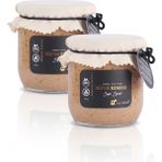 ALL GREEN 2'li Paket: Süper Ezme (2 x 400G) | Fıstık & Badem Ezmesi, Tohumlar & Doğal Balın Sağlıklı Karışımı - 800 gr