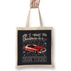 All I Want For Christmas Is A Gran Torino Bez Çanta Uzun Saplı - Açık Bej - 40 X 40