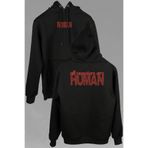 All Monsters Are Human Kurukafa Canavar Ön ve Arka Baskılı Sweatshirt Unisex Kapüşonlu Hoodie Siyah