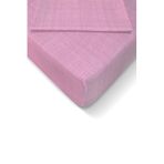 Alla Turca 100x200 cm Pembe Ranforce Lastikli Çarşaf Seti