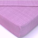 Alla Turca 160x200 cm Toz Pembe Ranforce Lastikli Çarşaf Seti