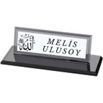 Allah Yazılı Kişiye Özel Kristal Masa Isimliği