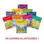 Allahın İsimlerini Öğreniyorum 1 - Set (İngilizce - 10 Kitap)