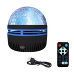 Allayu Uzaktan Kumanda Yıldızlı Gökyüzü Su Projeksiyon Işığı LED Işık Uzaktan Kumanda ABS Su ForRipple ForMagic Ball