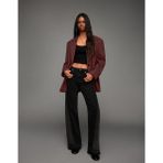 Allbucks Bershka, Oversize Blazer Ceket ABBRS8767 - Şarap Kırmızı