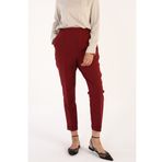 Allday Bordo Cepli Beli Lastikli Pantolon