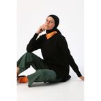 ALLDAY Siyah V Yaka Triko Tunik